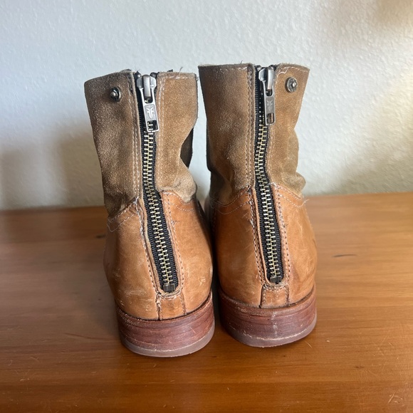 Frye Tan Leather Boots - Picture 4 of 5